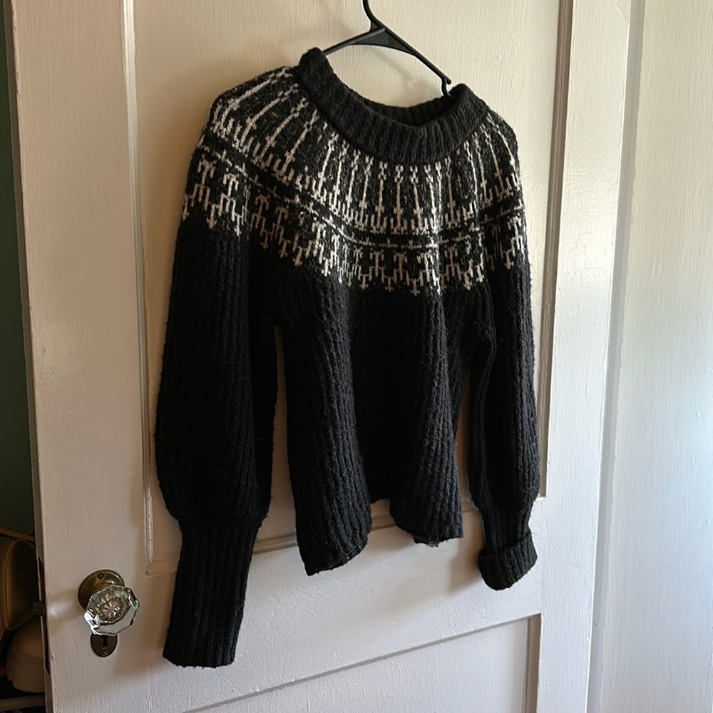 Cropper sweater